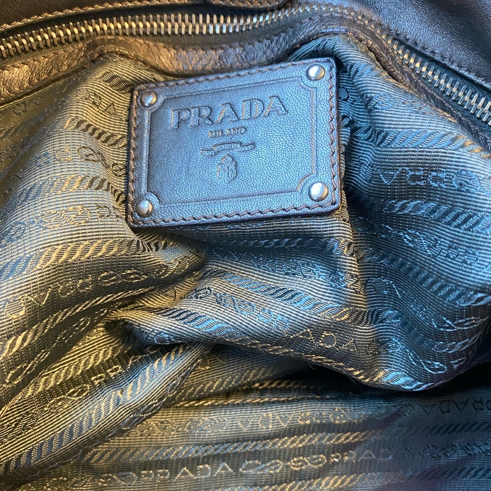 Authentic Large Prada Bag - image 4